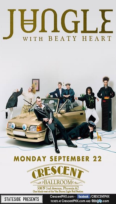Win tickets to JUNGLE live at Crescent Ballroom