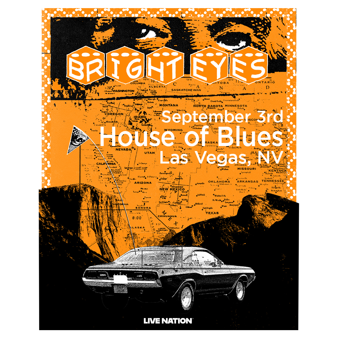 BRIGHT EYESHouse Of Blues Las Vegas + Signed Vinyl & Poster