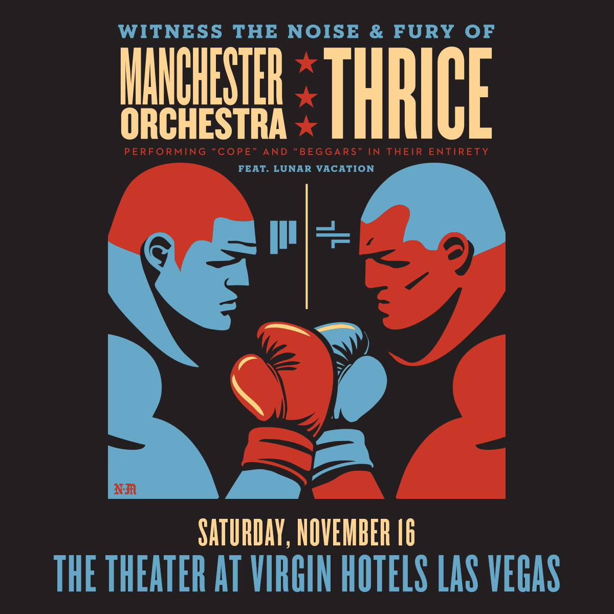 MANCHESTER ORCHESTRA & THRICEThe Theater at Virgin Hotels Las Vegas