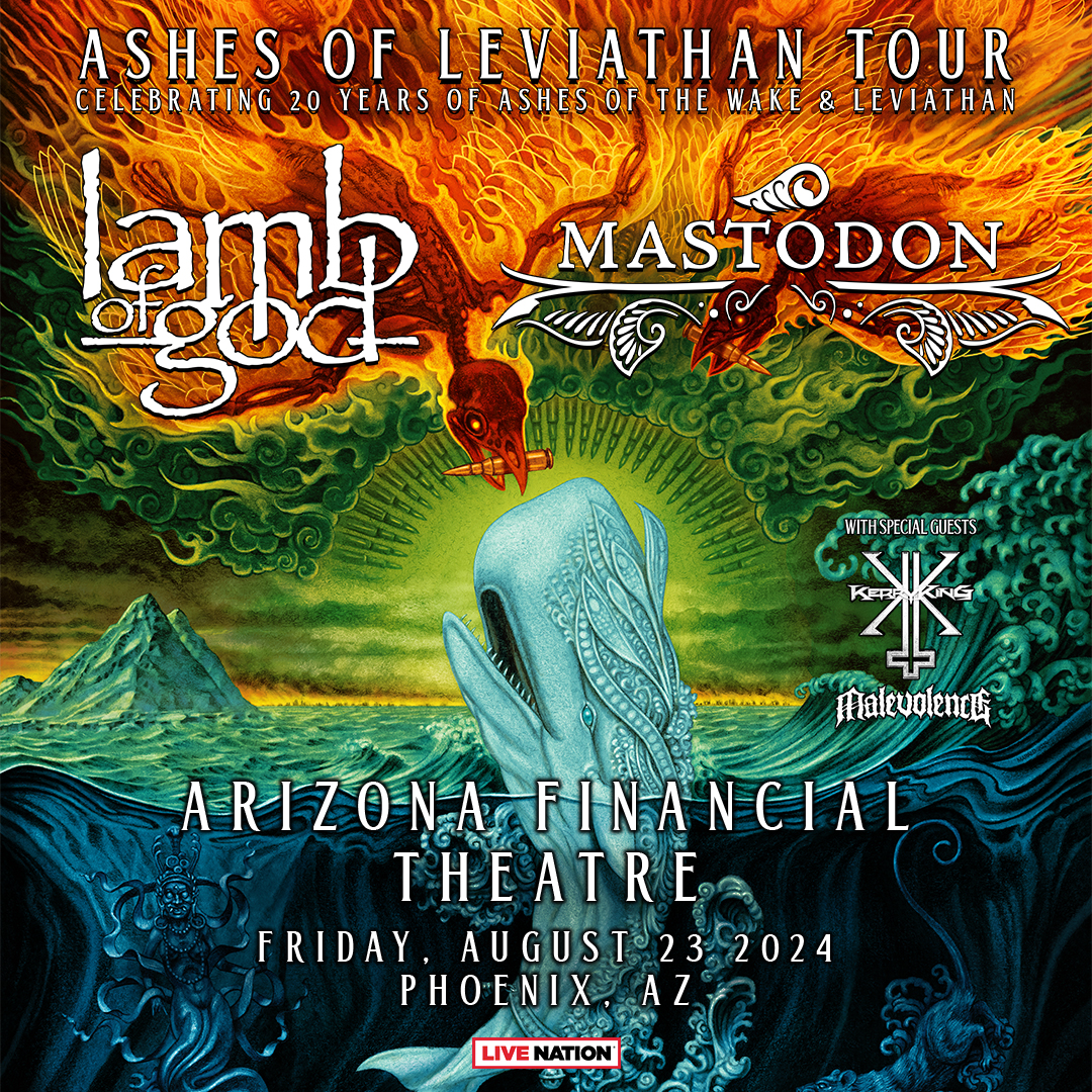 LAMB OF GOD & MASTODONArizona Financial Theatre