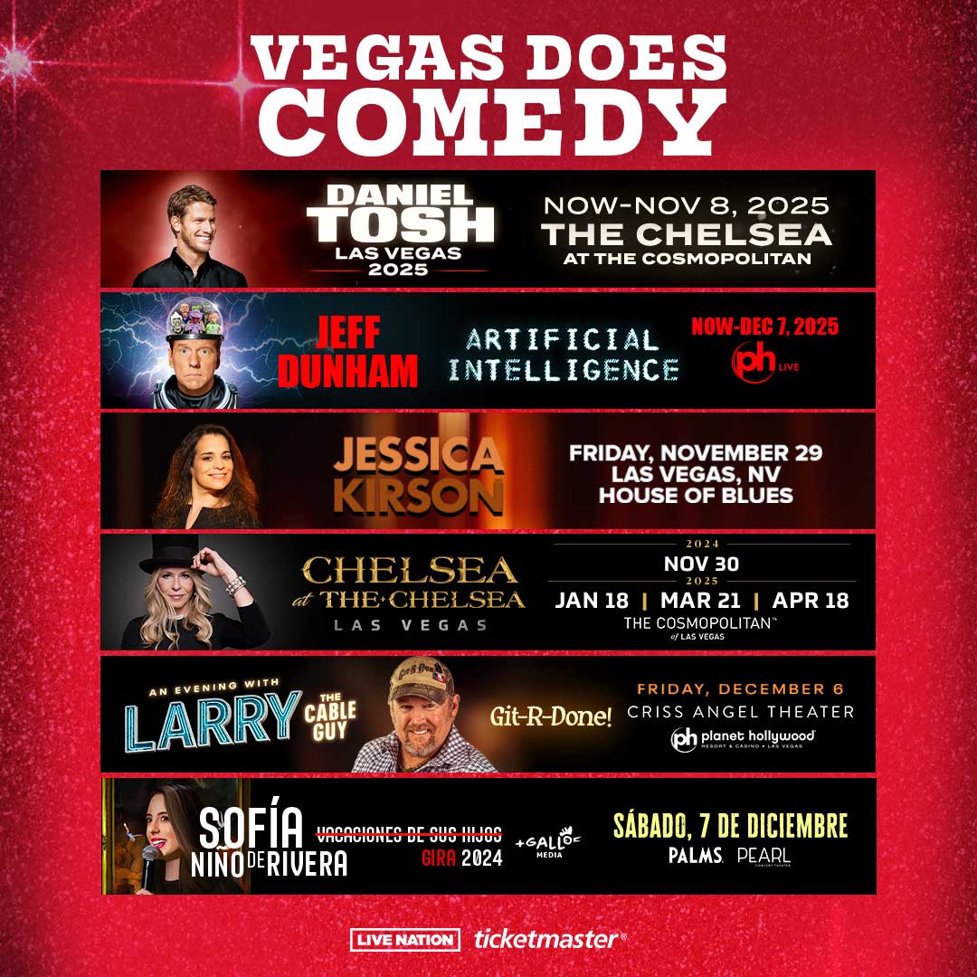 VEGAS DOES COMEDYLive Nation Las Vegas