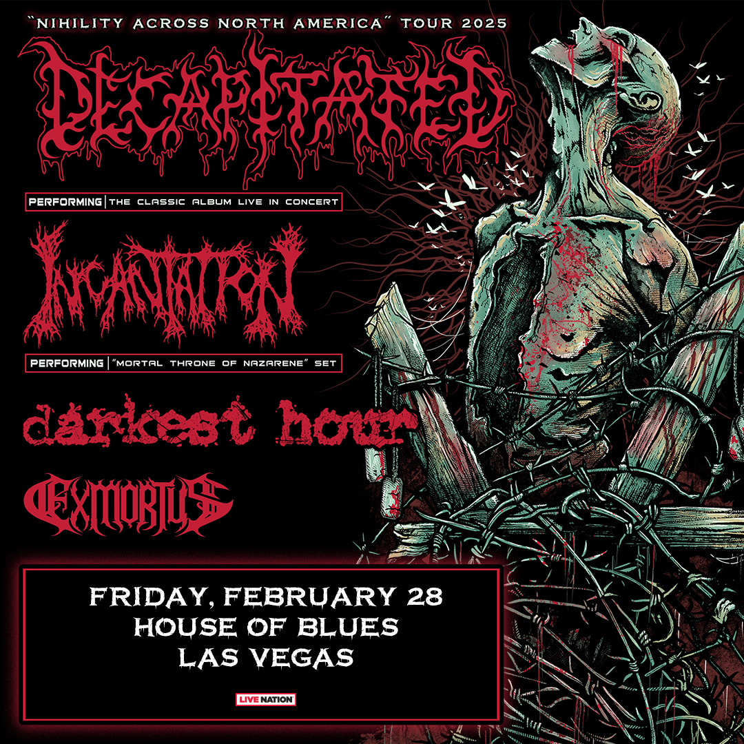 DECAPITATEDHouse of Blues Las Vegas