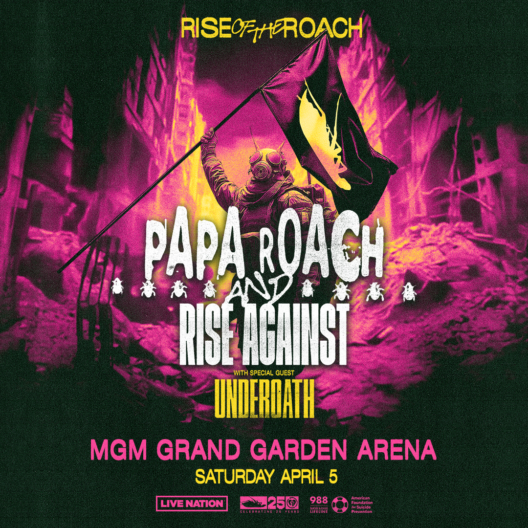 PAPA ROACH & RISE AGAINSTMGM Grand Garden Arena