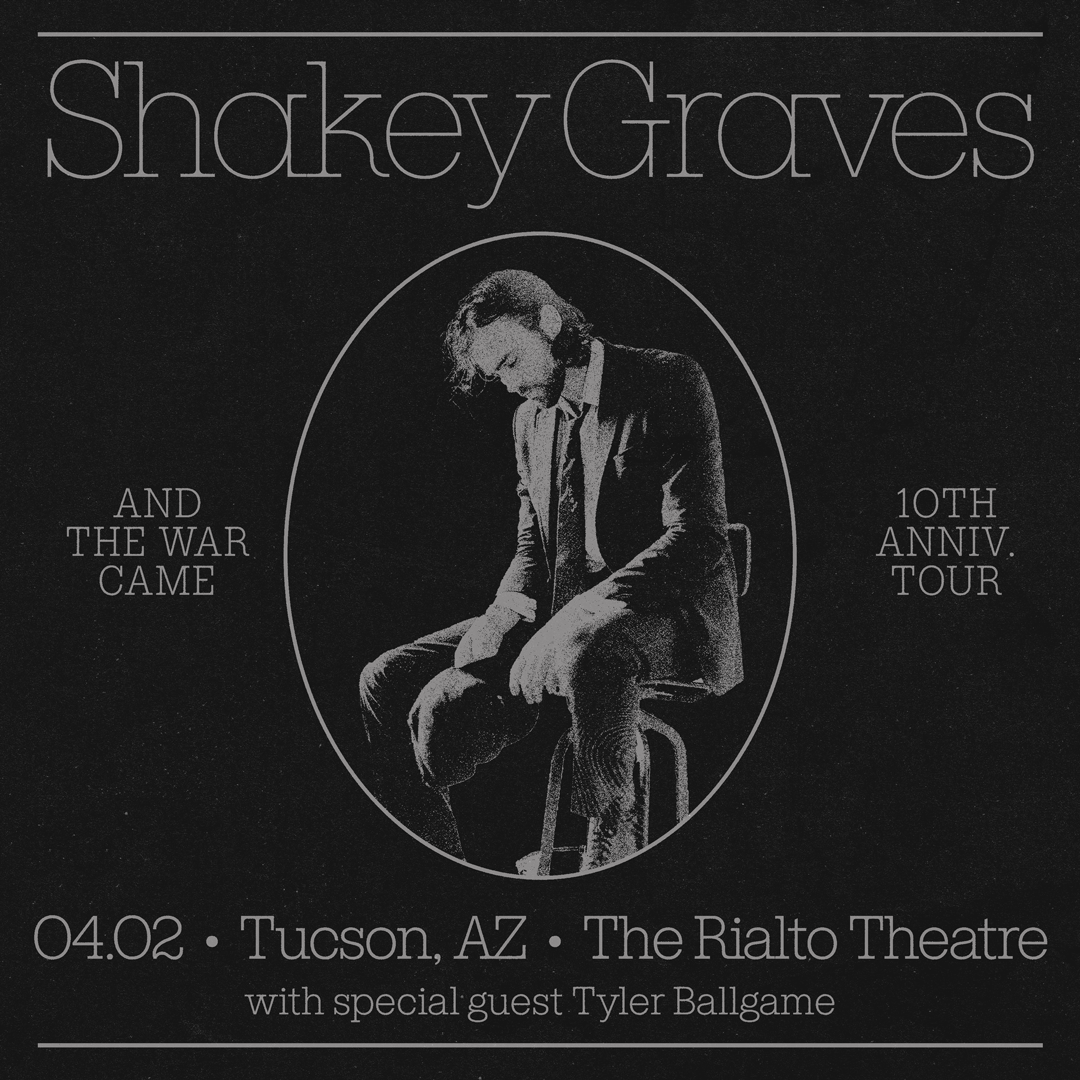 SHAKEY GRAVESThe Rialto Theatre - Tucson