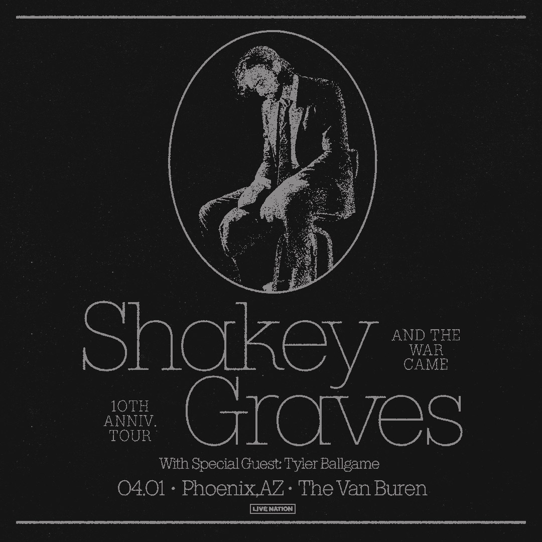 SHAKEY GRAVESThe Van Buren - Phoenix