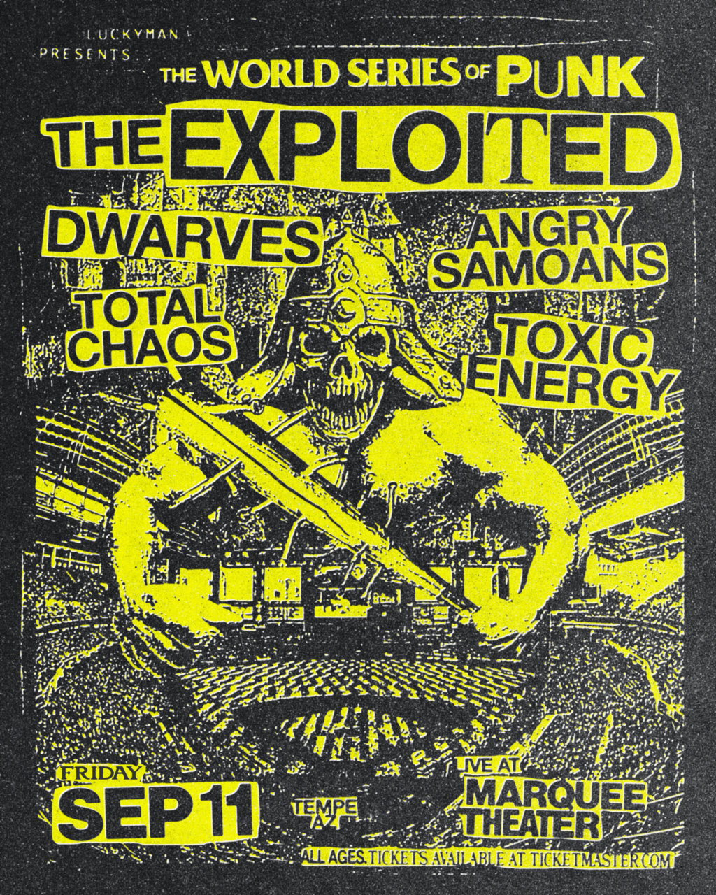 THE WORLD SERIES OF PUNK - THE EXPLOITEDMarquee Theatre