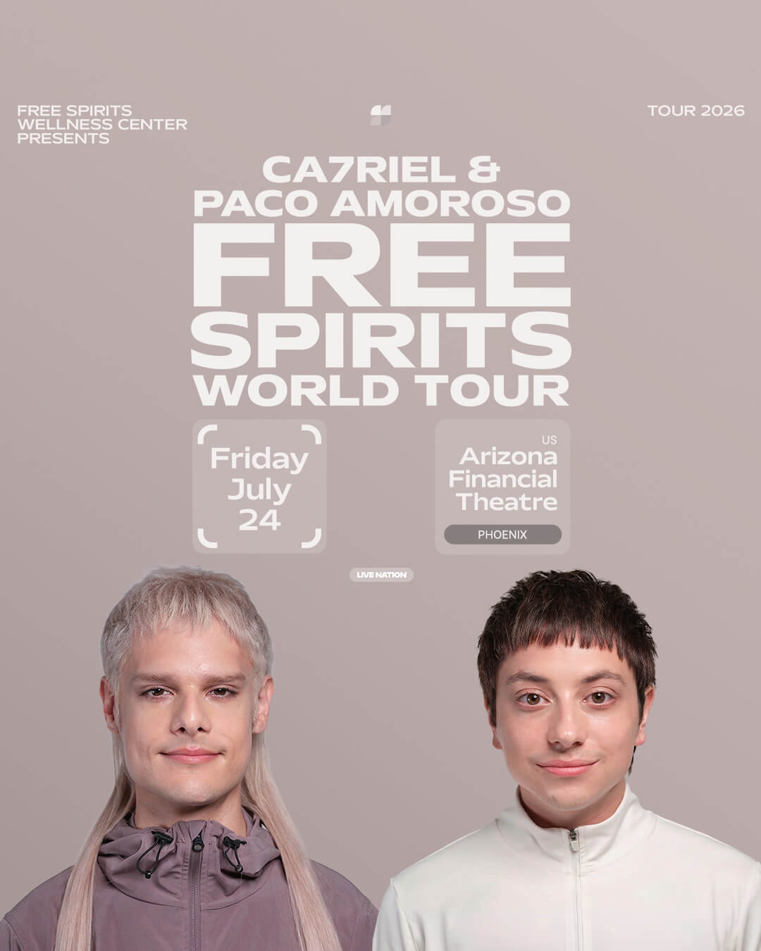 CA7RIEL & PACO AMOROSOArizona Financial Theatre