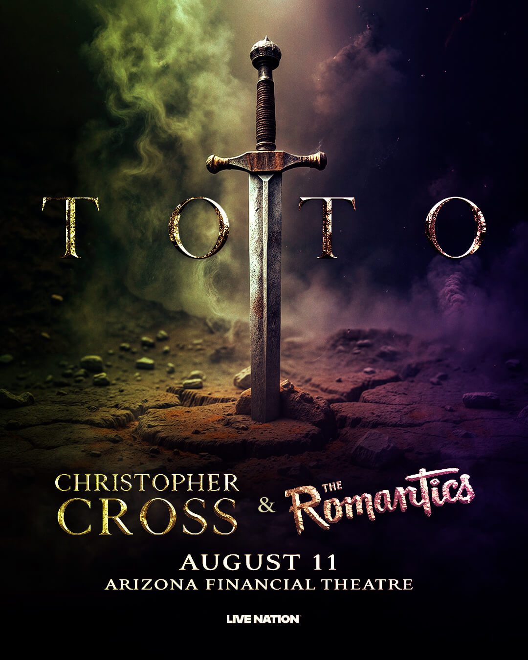 TOTO, CHRISTOPHER CROSS, and THE ROMANTICSArizona Financial Theatre