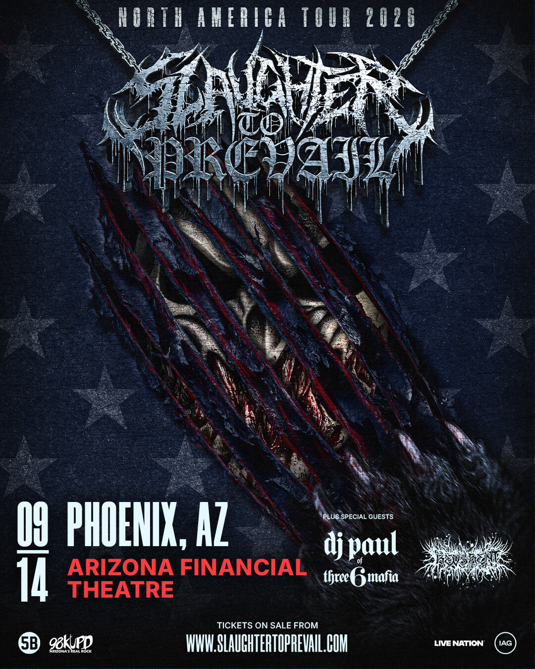 SLAUGHTER TO PREVAILArizona Financial Theatre